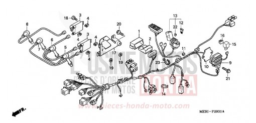 KABELBAUM (CBF600N/NA) CBF600NA5 de 2005